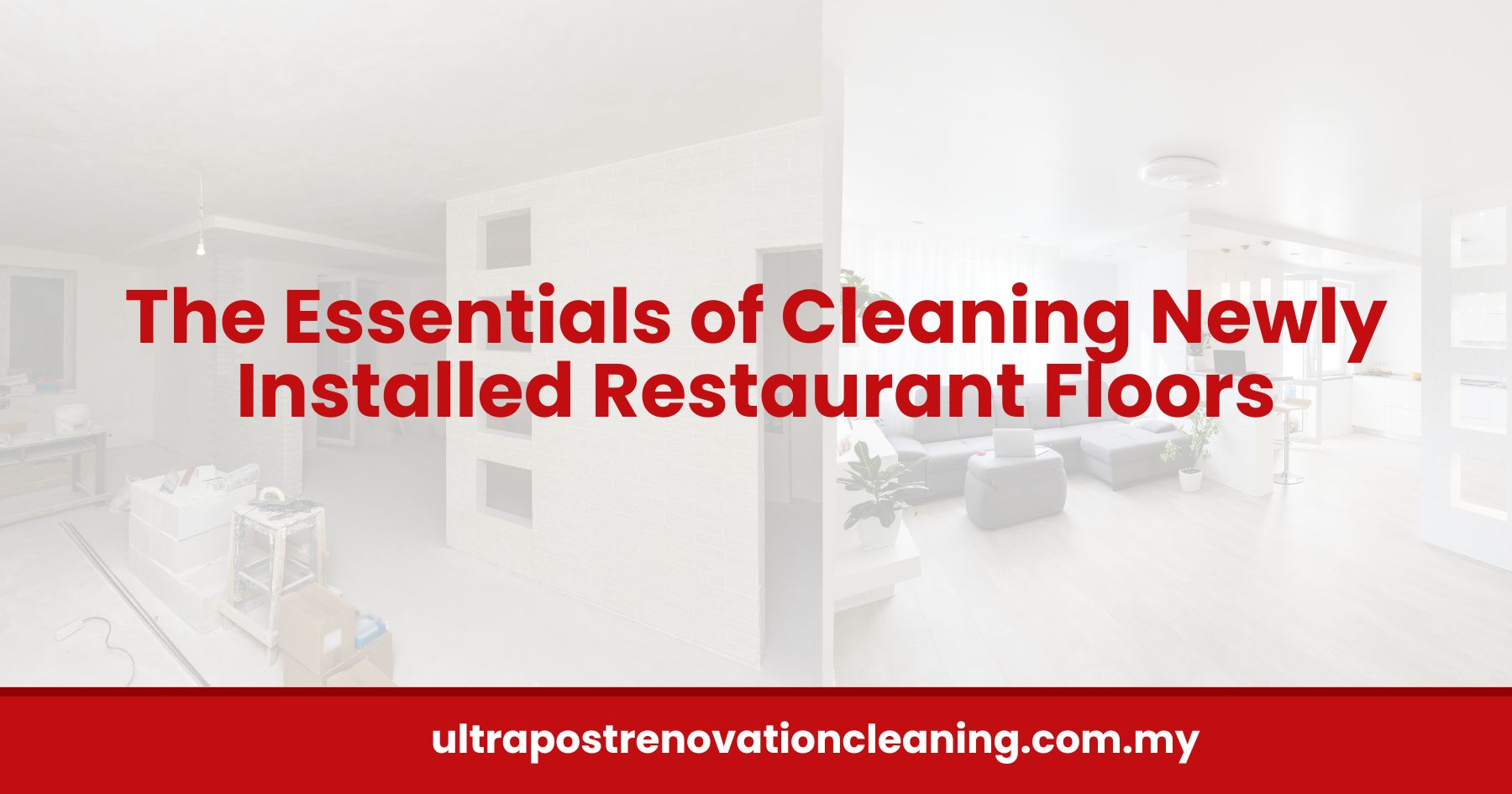The Essentials of Cleaning Newly Installed Restaurant Floors